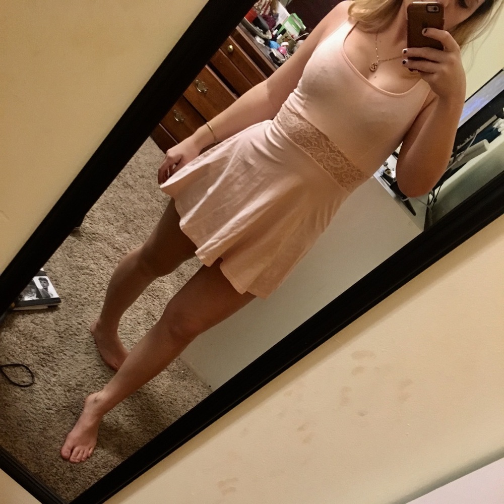 Forever 21 pink dress